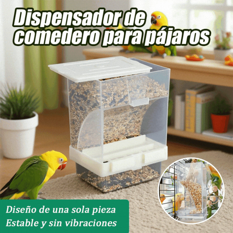 🐦🔥Comedero automático para pájaros sin derrames