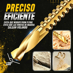 【3+4+5+6+6.5+8 mm】⚙️ Juego de brocas helicoidales: acero de alta velocidad, recubiertas de titanio y compatibles con muchos materiales 🧰