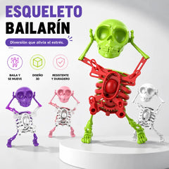 😂Divertido juguete de relojería: Hombre Esqueleto Bailando💀