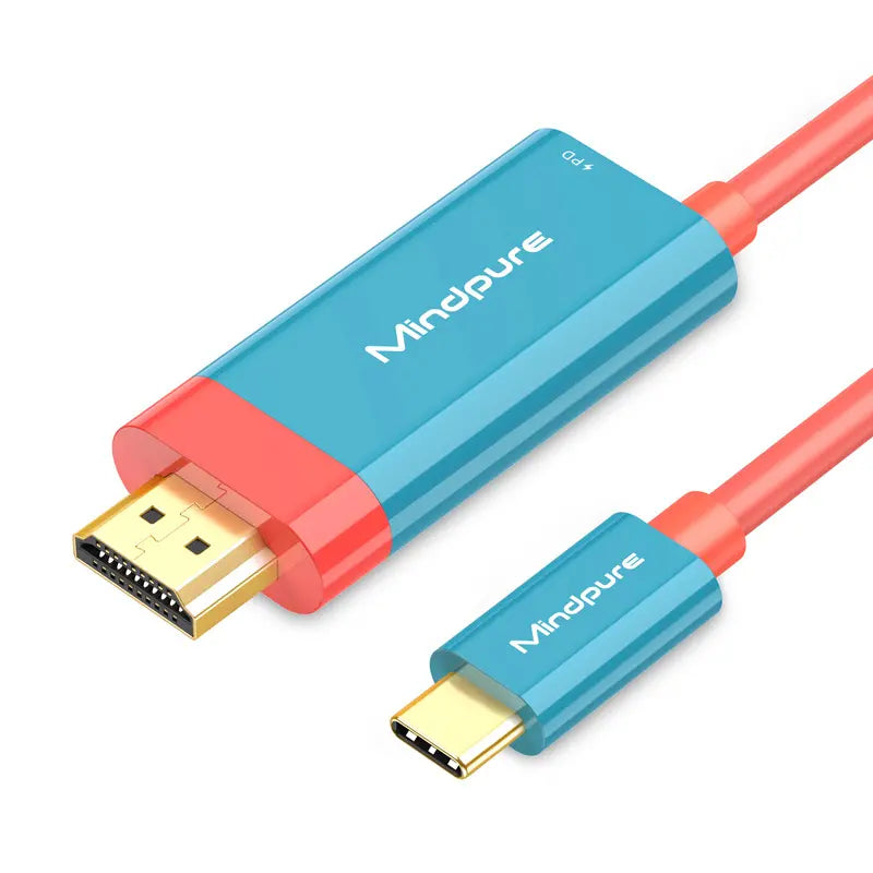 Cable de transmisión USB Tipo-C a HDMI, 4K/30Hz, 2 metros.
