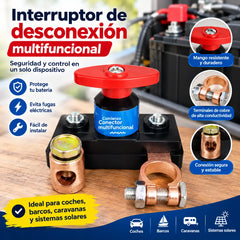 🔋🚗Interruptor de desconexión de la batería del coche