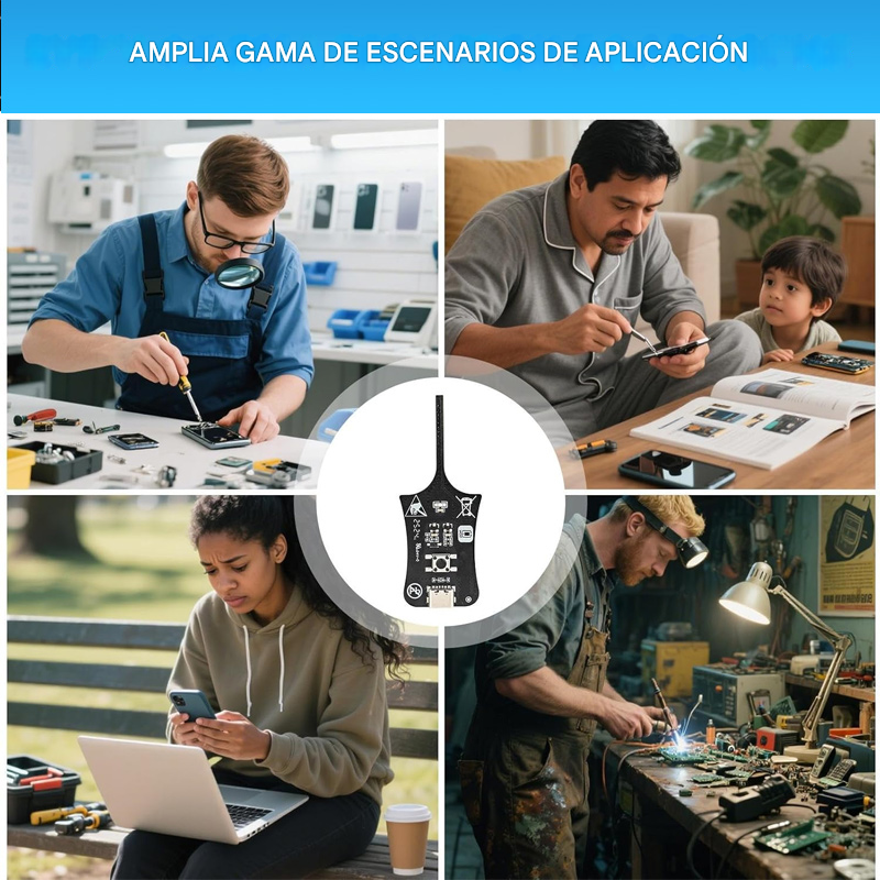 2 artículos por 25 euros-🛠️Probador de inductancia OSS. 📱Solución de problemas de inductores en placas base de teléfonos móviles. ⚡Instrumento de medición de inducción electromagnética.