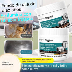 🔥Compra uno y llévate otro gratis🔥 Potente limpiador para eliminar manchas negras del fondo de las ollas.