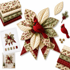 🎇🎄Set za šivanje prošivenih božićnih ukrasa za vrata (7 dizajna)