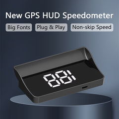 【Navegación GPS Swiss Military con alerta para evitar multas】Nuevo velocímetro y tacómetro GPS con pantalla HUD