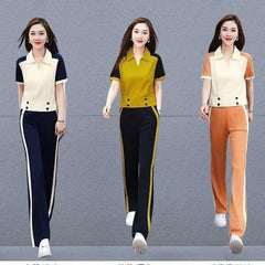 🏆【Tops + Pantalones】Traje deportivo casual de primavera y otoño 2025, nueva moda