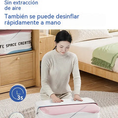 👕📦【5 piezas 28 euros】Bolsas de compresión para guardar ropa, no requieren vacío, diseño reforzado.