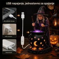 🧙‍♀️🎃Kip vještice za Noć vještica u kotlu