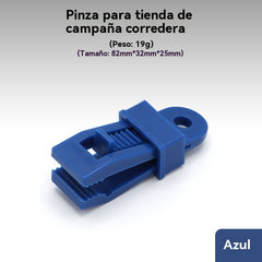 🔥【20 piezas】Clip de cuerda fijo multifuncional a prueba de viento