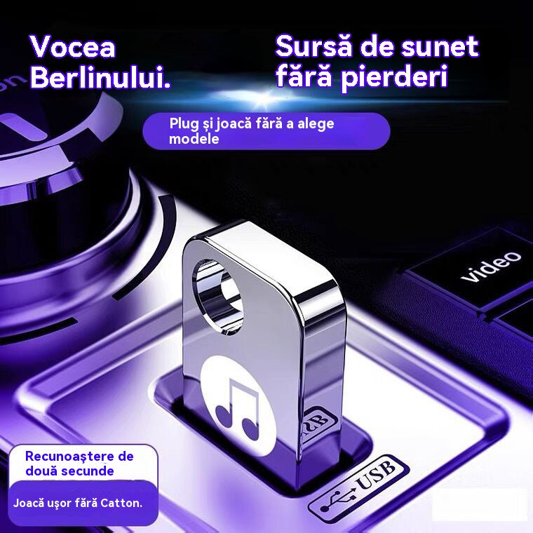 🚗🎵🎵【 32G】 【Unidad flash USB de música】contiene 3000 canciones, 200 MV y efectos de sonido 6D