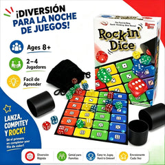 🎲👨‍👩‍👧‍👦Juego de mesa popular de dados Ligreto