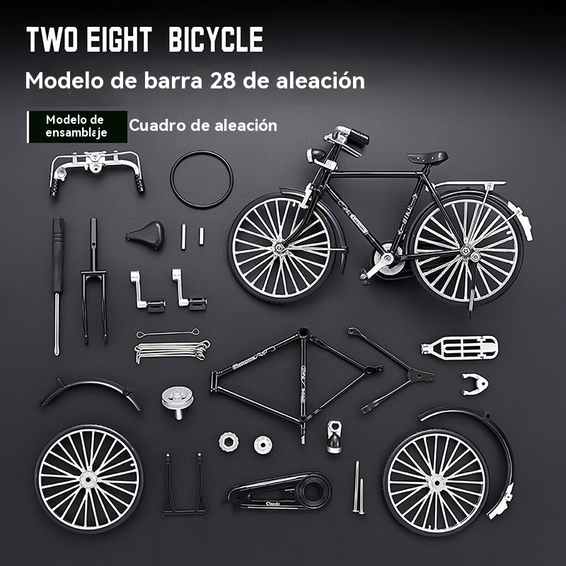 🔥【50% de descuento】Construye tu propia bicicleta a escala