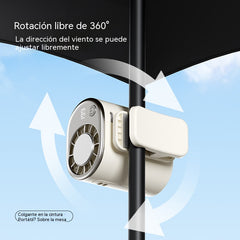 🔥¡OFERTA ESPECIAL! 50% DE DESCUENTO🔥 Ventilador personal manos libres con pantalla LED