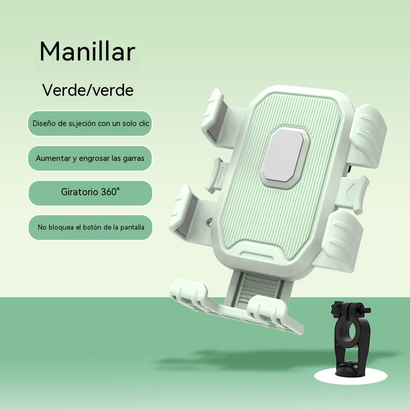 Soporte universal para teléfono para motocicletas, bicicletas eléctricas y bicicletas.