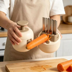 【Compra 1 y llévate 1 gratis】2 piezas 29 euro🥕Utensilios de cocina todo en uno para frutas y verduras