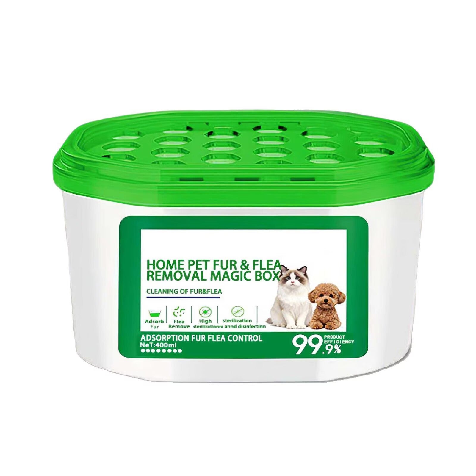 【Compra 1 llévate 1 gratis：2 artículos en total】🔥 OFERTA 2026 - Caja mágica para eliminar el pelo y el olor de mascotas en el hogar