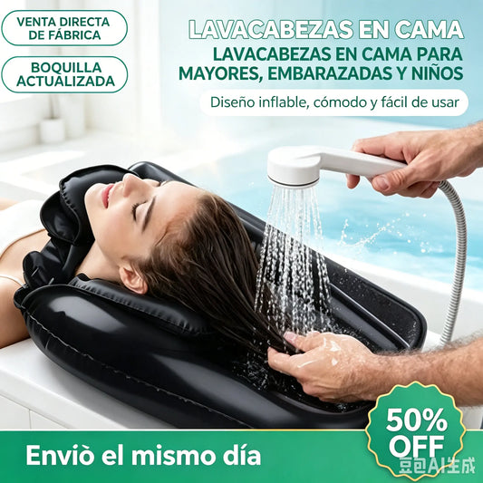 📢📢 1 juego 25 euro⏰ Lavacabezas inflable portátil