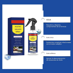 🔥【Paquete de 2】✨ Spray eliminador de óxido: Elimina sin esfuerzo el óxido de piezas mecánicas y superficies de utensilios de cocina, devolviéndoles un aspecto como nuevo.