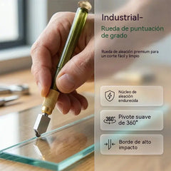 2 piezas 25 euro⏰Herramienta profesional de corte de vidrio con diamante