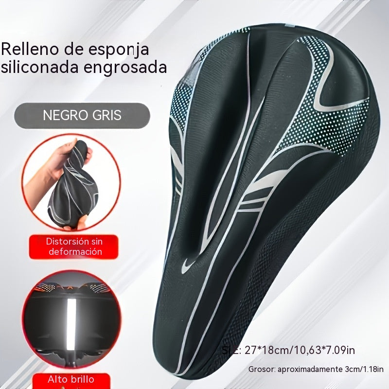 🔥 ¡Último día, 50% de descuento! 🚴‍♂️ Funda de sillín de bicicleta de silicona engrosada: Máxima comodidad y protección integral.