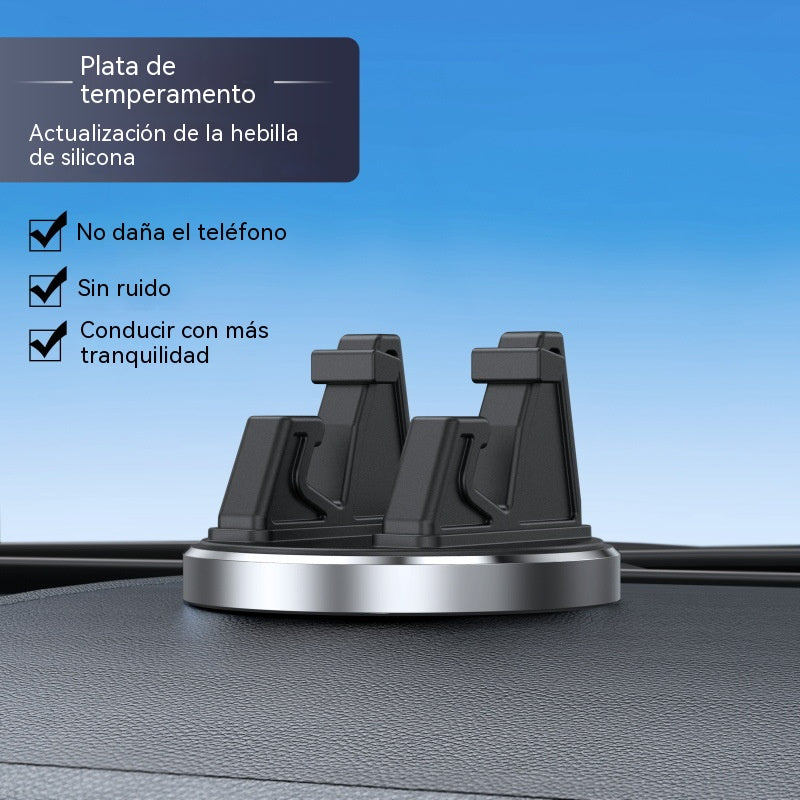 🔥🚗📱 Soporte universal para teléfono de coche, giratorio, con base de ventosa antideslizante.