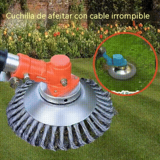 ⚡【6 pulgadasm】⚡Accesorios de alambre para deshierbar, herramientas para deshierbar el jardín
