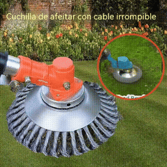 🔥【6 pulgadas】Accesorios de alambre para deshierbar, herramientas para deshierbar el jardín