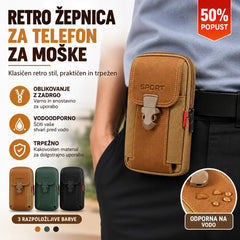 🔥Moška torba za prosti čas, športna torba za mobilni telefon