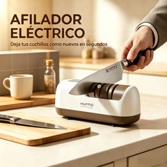 ⏳ ¡50% de descuento! 🔪 Afilador de cuchillos eléctrico inalámbrico multifuncional, recargable ✨