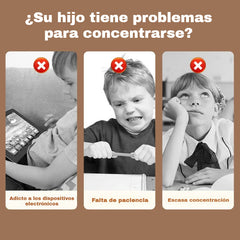 【Compre 3 juegos y obtenga 3 juegos gratis】Juguetes educativos para niños, hebilla de inteligencia