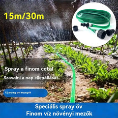 🔥💧PVC vízpermetező cső kertbe, termőföldbe
