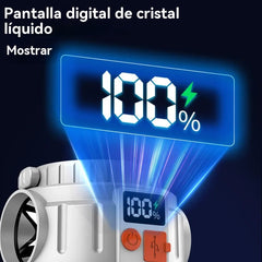 🏕️🌞Luz de camping con pantalla digital recargable solar LED multifunción de emergencia para exteriores
