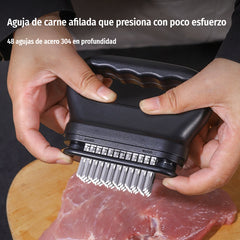 🥩 Ablandador de Carne de Acero Inoxidable Profesional