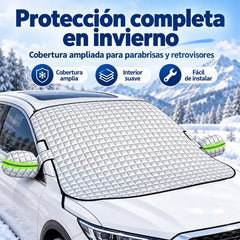 ❄️☀️Cubierta para parabrisas de coche | Protección Antinieve, Antihielo y Solar | Funda Impermeable y Térmica Universal ✨