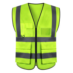 【Compra 1 y llévate 1 gratis】Chaleco reflectante para obras de construcción de verano, ropa reflectante, chaleco de seguridad, transpirable