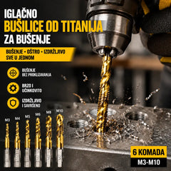 🔥【Kupite 6, dobijte 6 gratis (12 komada)】🧰🔩 Set višenamjenskih svrdla