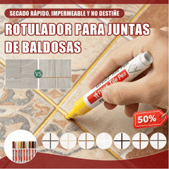 【4 unidades a 23 euros】🔥Lápiz para lechada de baldosas de cerámica resistente al moho y al agua