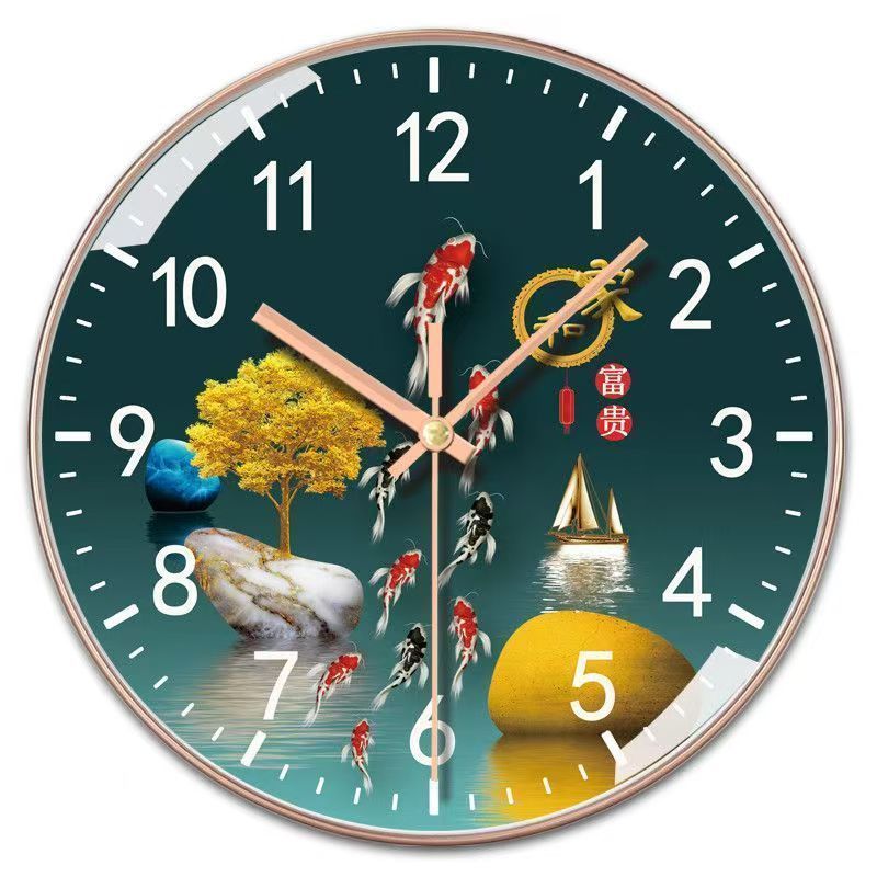 Reloj de pared para sala de estar, reloj de decoración para el hogar, reloj moderno y creativo
