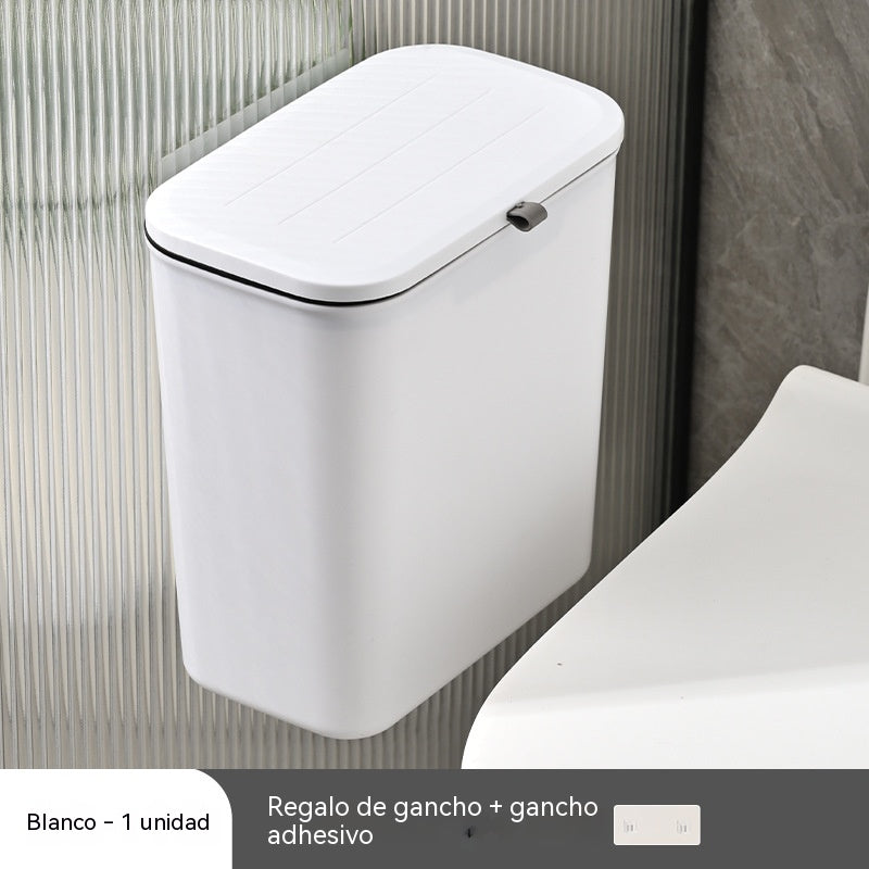 Papeleras de pared, contenedores de basura de pared para oficina y cocina.
