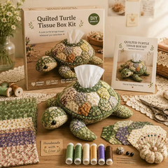 🐨🧒Kit de bricolaje para caja de pañuelos con temática de animales salvajes