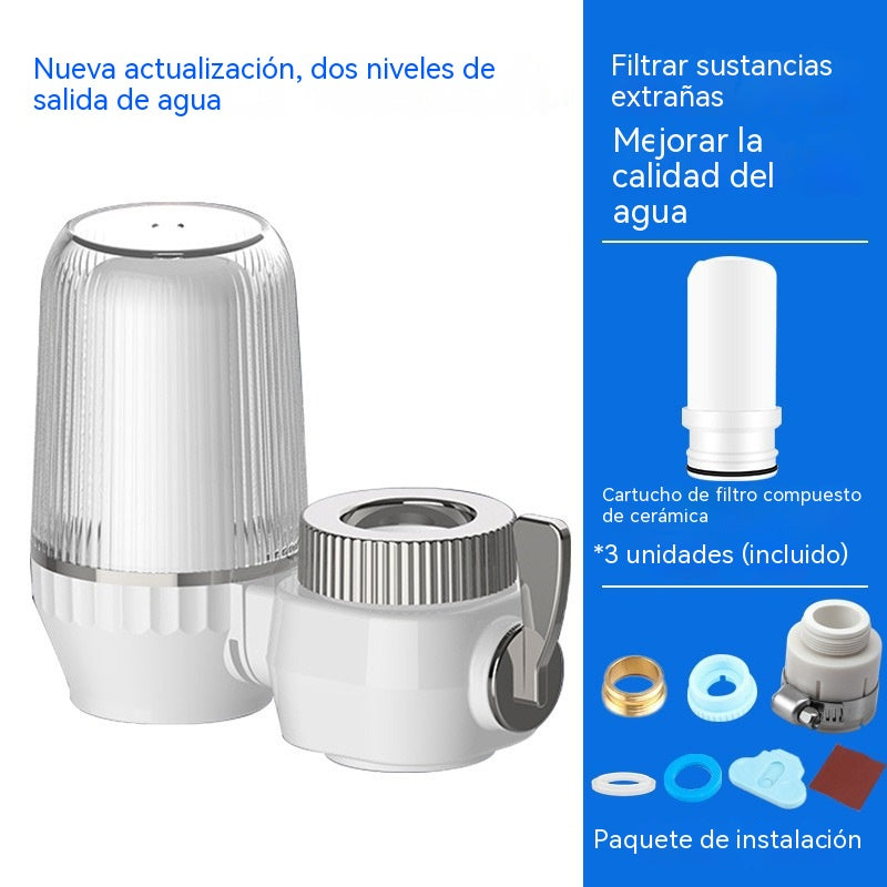 Purificador de agua para grifo Filtro de agua para grifo