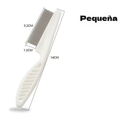 🐾Cepillo para eliminar pulgas y garrapatas de mascotas con peine de dientes finos