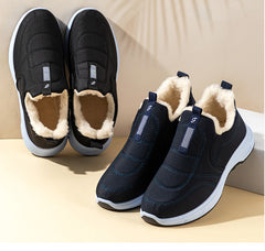 😀🎉Refuerzo de terciopelo🔥【35-41】Botas de invierno para mujer, cálidas e impermeables, hechas de algodón térmico.