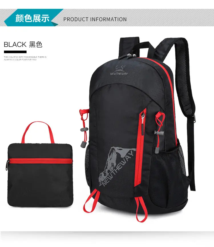 🏆 ¡Precio especial de último día! 🎒 Mochila plegable impermeable para acampar