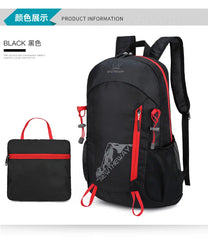 🏆 ¡Precio especial de último día! 🎒 Mochila plegable impermeable para acampar