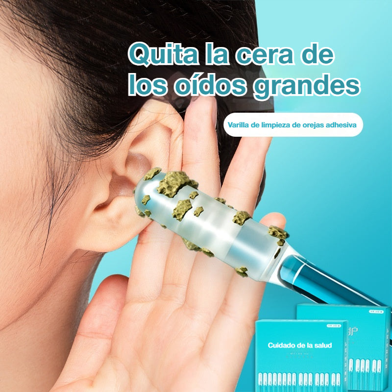 👂✨【Compra 1 y llévate 1 gratis（2 cajas, 40 palitos）】Nuevo palito de limpieza de oídos especialmente diseñado