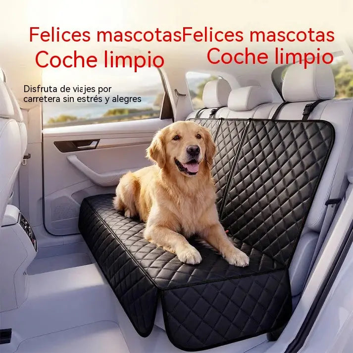 🚗 Asiento plegable para perros para el coche: impermeable, seguro y cómodo para mascotas 🐶