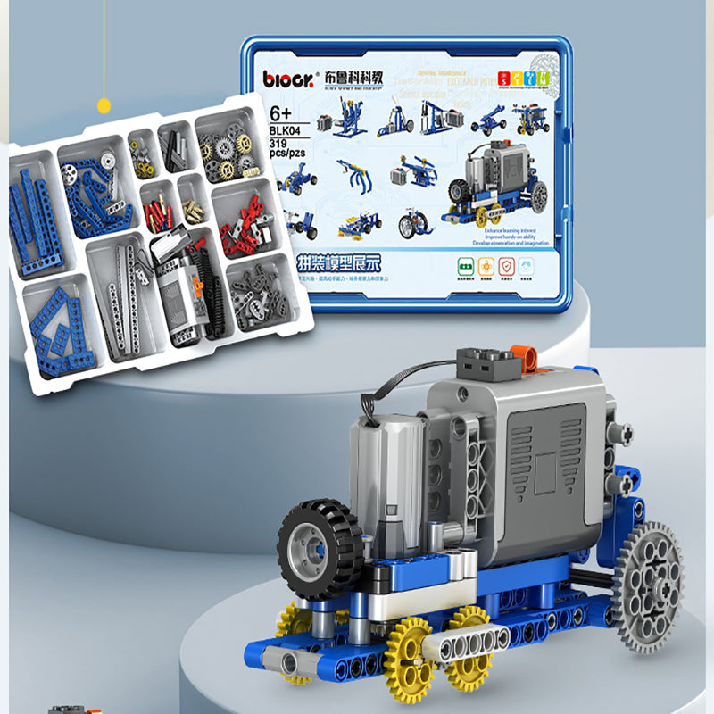 🤖🧩 【50% de descuento por tiempo limitado】Robot constructor eléctrico tipo LEGO para niños