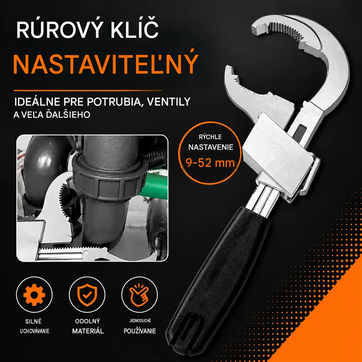 🔥【50% ZĽAVA】🔧 Protišmykový nástroj na demontáž batérií z umývadla v kúpeľni s multifunkčným kľúčom