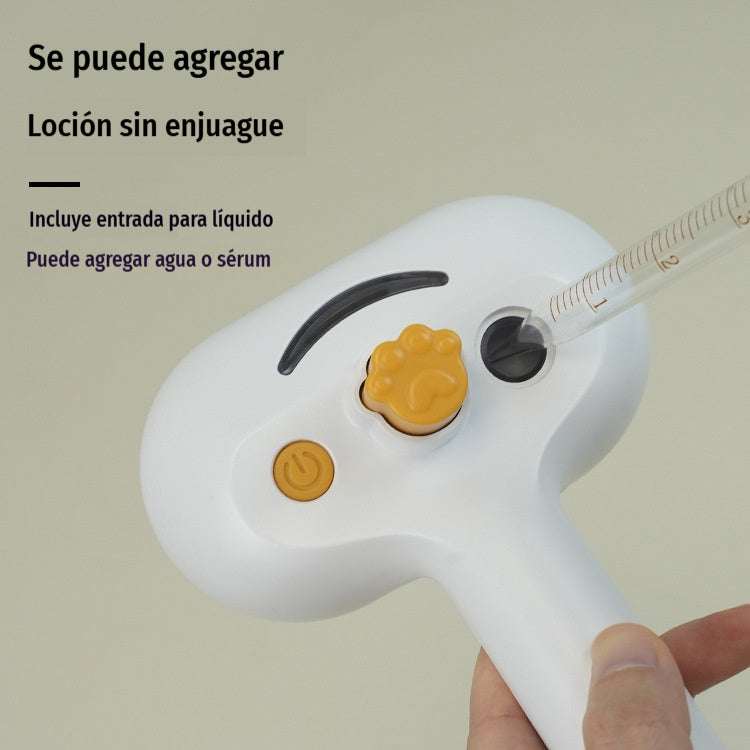 🐱💦Prensa para el pelaje de gatos y perros, cepillo para perros, cepillo para mascotas, cepillo con pulverizador para gatos🐶✨